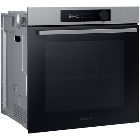 Cuptor incorporabil Samsung NV7B5645TAS/U2, Electric, 76 l, Dual Cook, Natural Steam, Display touch, Clasa A+, Negru/Inox