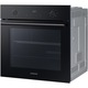 Фурна за вграждане Samsung NV68A1140BK/OL, Електрическа, 68 л, Каталитично самопочистване, True convection, Клас А, Черен