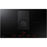 Plita incorporabila Infinite line Samsung NZ84T9747VK/UR, Inductie, Dual Flex Zone, Hota integrata, 575 mc/h, Clasa A+, 83 cm, Negru