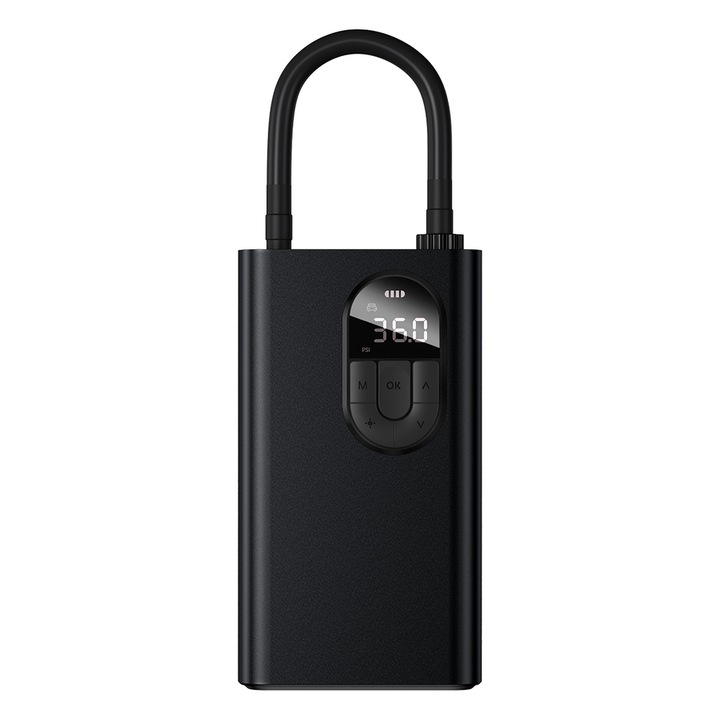 Pompa de umflare Baseus Energy Source, neagra, POMPA2