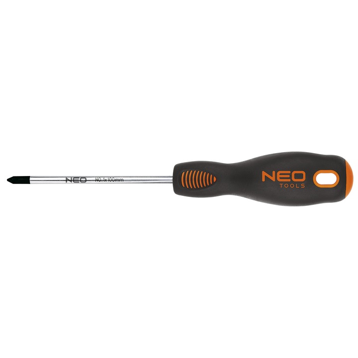 Отвертка Phillips Neo Tools, PZ0 x 75 mm, S2