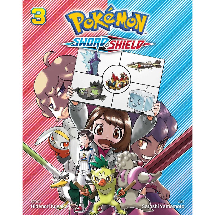 Manga: Pokémon Sword & Shield, vol. 3, Hidenori Kusaka, Angol Képregény