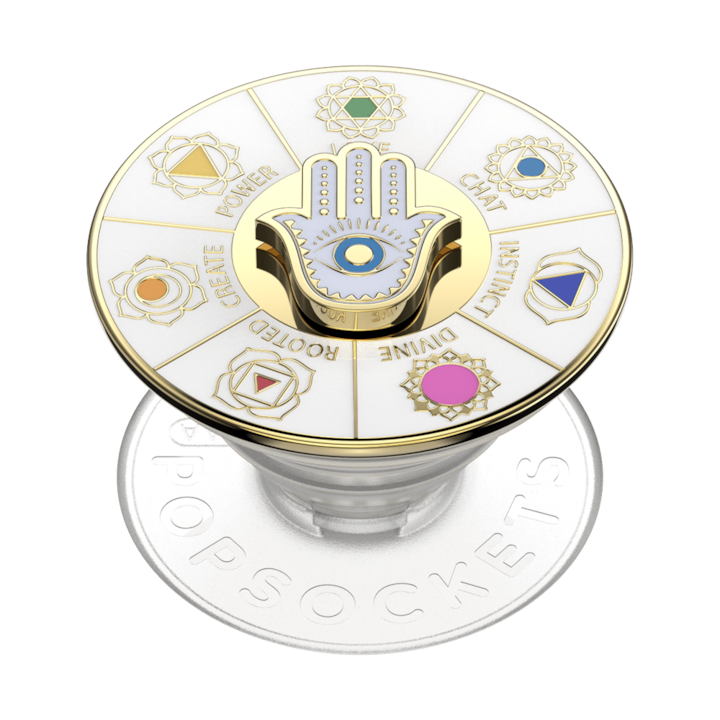 PopGrip® Enamel Spinner Chakras ujjtámasz, telefonra szerelhető támaszték