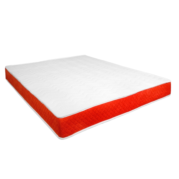 Best Sleep, Diamond Red DoubleSide Ortopéd matrac, 140x190x12, poliuretán hab, hipoallergén, megfordítható, szellőzőrendszer, kemény
