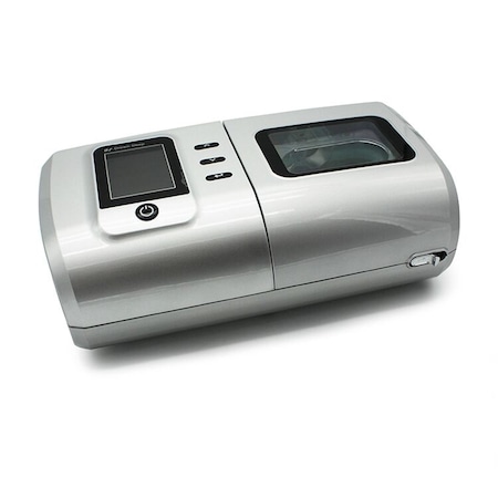 Dispozitiv CPAP Olive DS6 pentru Apnee Nocturna, Sincronizare Automata, Umidificator, Nivel Zgomot foarte redus, Card SD, geanta transport