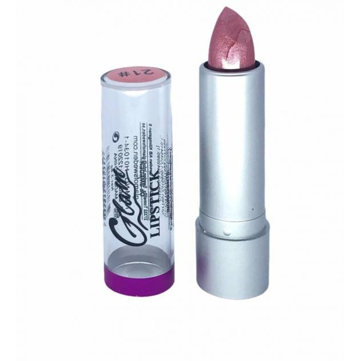 Ruj cu efect metalic Glam of Sweden SILVER 21 shimmer 3.8 g