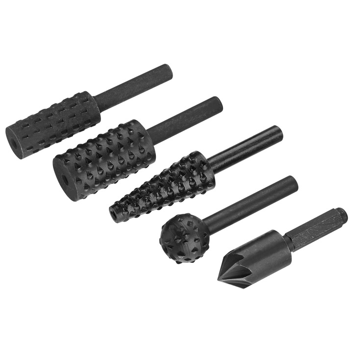Set 5 pile de foraj pentru lemn/metal, 6 mm