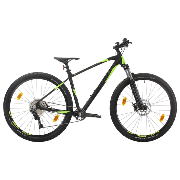 Велосипед SPRINT Apolon, Pro 29 ", 520 мм, Черен и зелен
