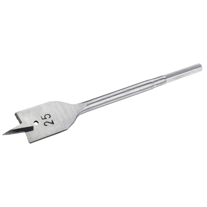 Burghiu pentru lemn, Stanley, 25/154mm, Argintiu