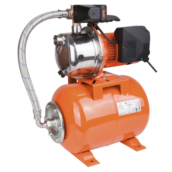 Hidrofor Jet 110 EPTO 20L Otel Pompa 900W Inox, 50 l/min, AV676987