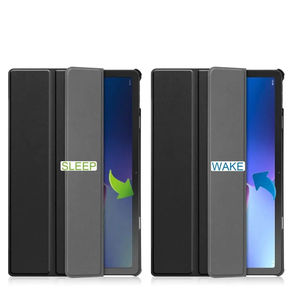 Husa telefon, FixGuard Smartcase pentru Lenovo Tab M10 Plus 10.6" a treia generatie, negru