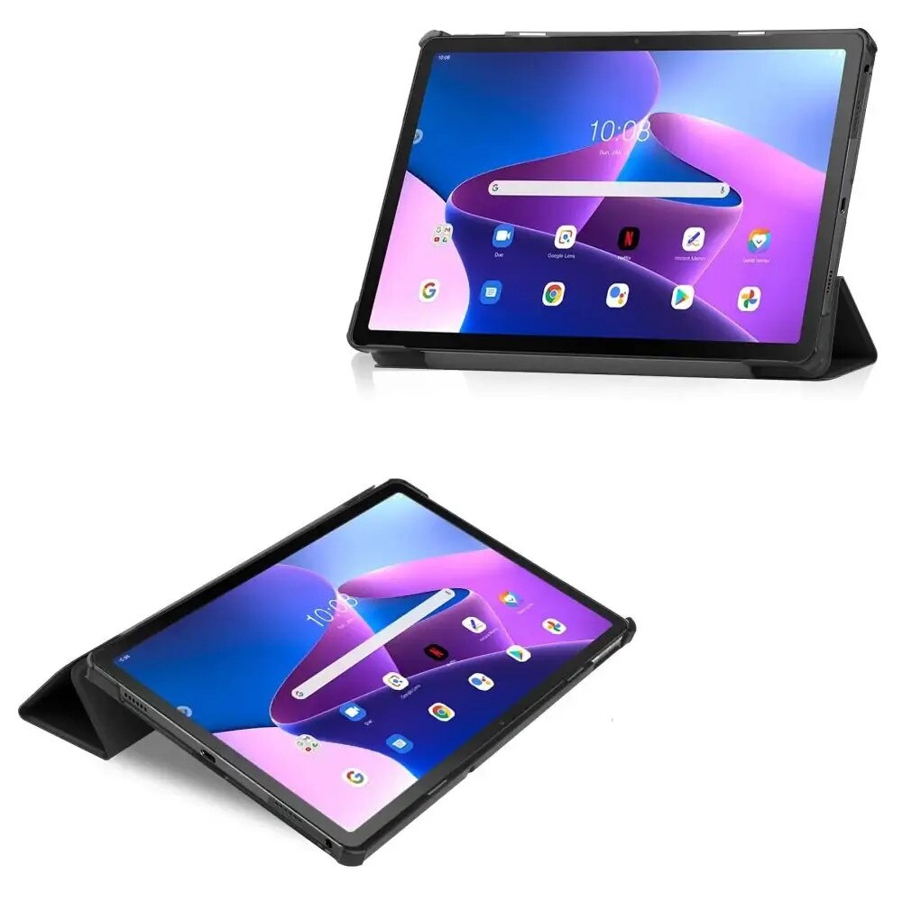 Husa telefon, FixGuard Smartcase pentru Lenovo Tab M10 Plus 10.6" a treia generatie, negru