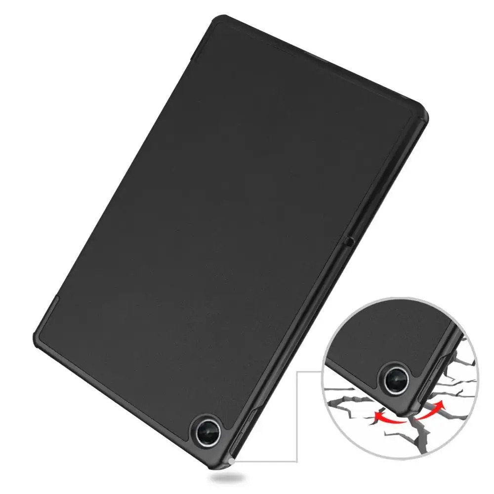 Husa telefon, FixGuard Smartcase pentru Lenovo Tab M10 Plus 10.6" a treia generatie, negru