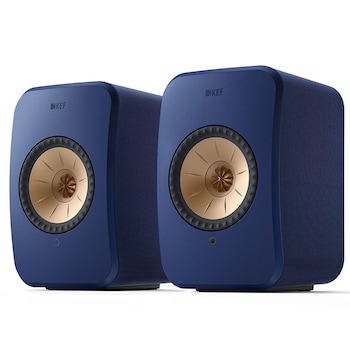 Set 2 Boxe active KEF LSX II Cobalt Blue