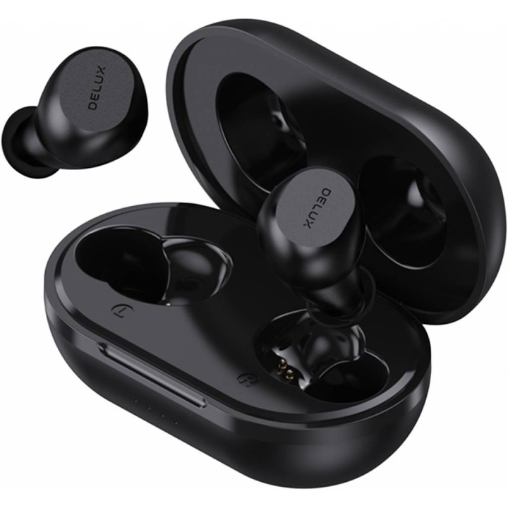 Слушалки Delux DT3, Bluetooth, True Wireless Earbuds