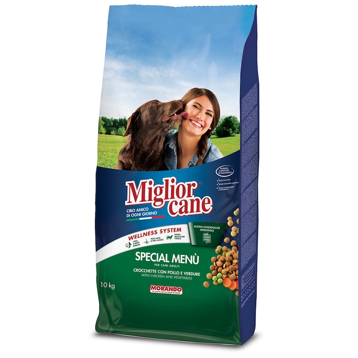 Mancare pentru caine meniu special sac 10kg