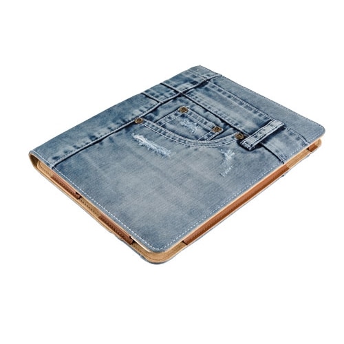 Book Cover Trust Jeans Folio pentru iPad, Blue