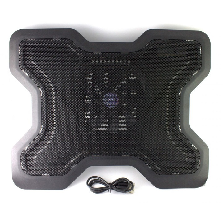Cooler pentru laptop, 1tech, 15-17'', Negru