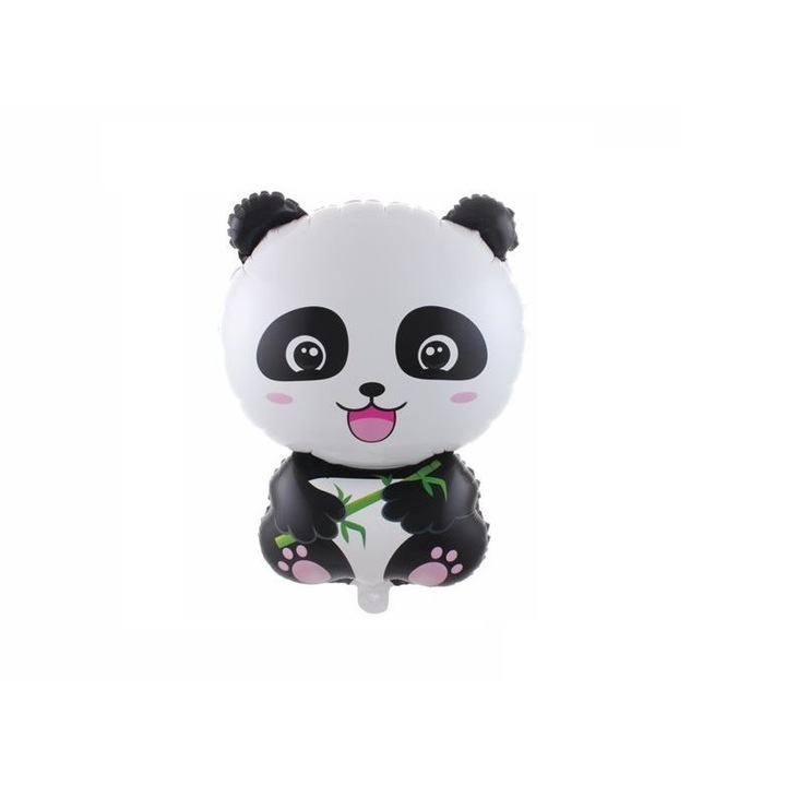 Балон от алуминиево фолио тип Панда, фигурен, 49см х 77см