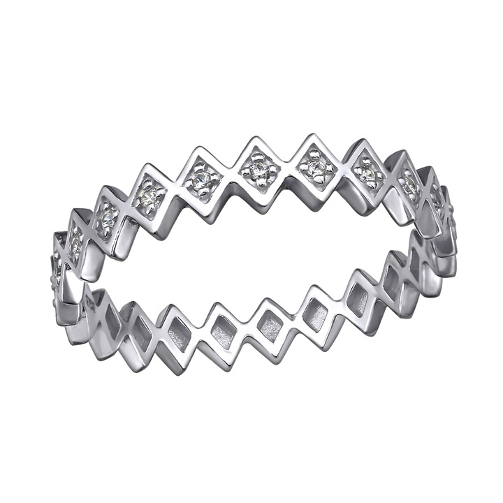 Inel Silver Berry, Diamonds, cu Zirconii, din Argint