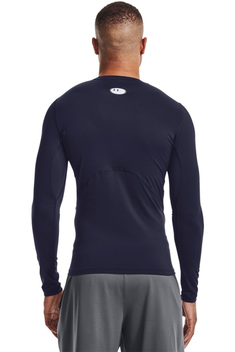 Under Armour, Bluza de compresie pentru fitness HeatGear®, Bleumarin, 2XL