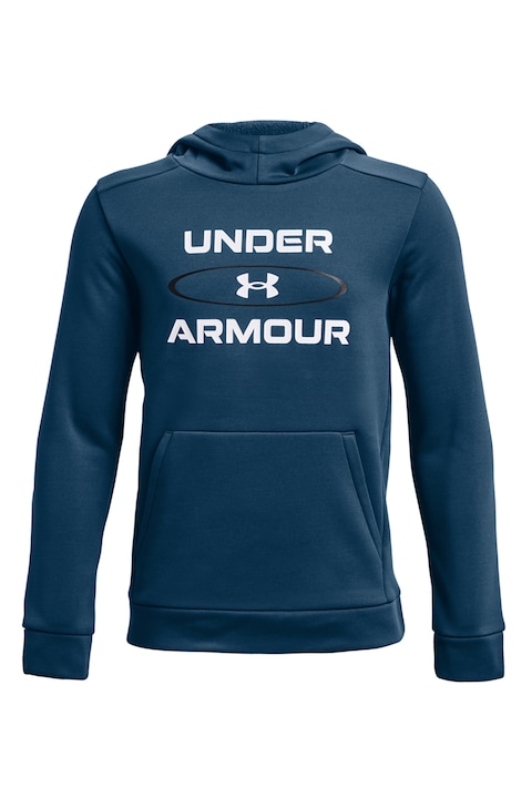 Under Armour, Armour Fleece® kapucnis sportpulóver, Olajkék