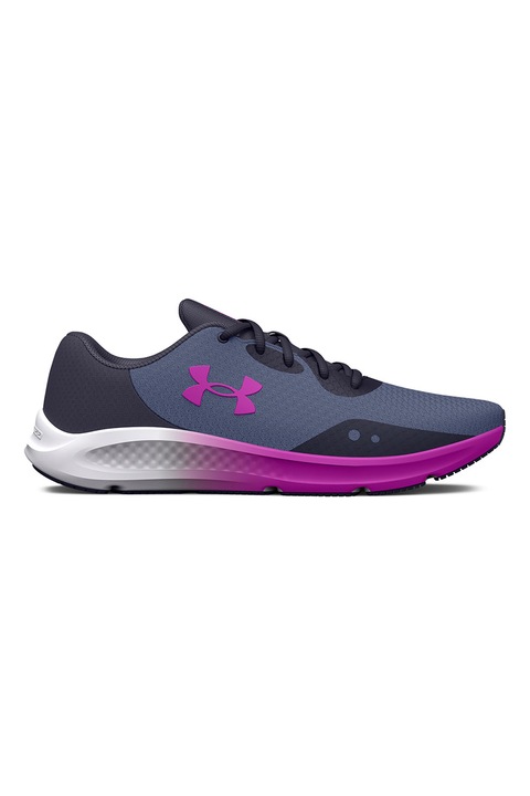 Under Armour, Pantofi pentru alergare Charged Pursuit 3, Negru/Albastru prafuit