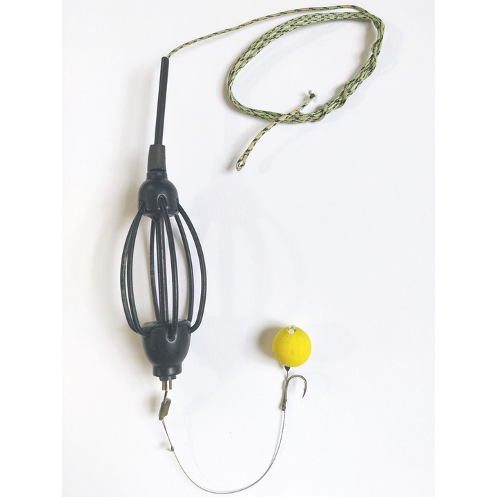 Montura cu momitor pe leadcore, carlig nr.6, 60 g