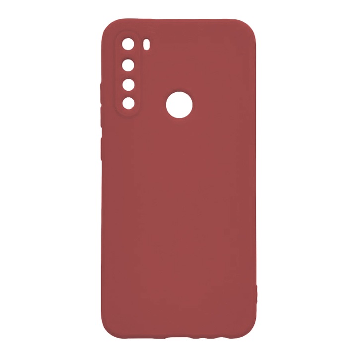 Husa pentru Xiaomi Redmi Note 8 / Redmi Note 8 2021, My Colors, TPU/Silicon, Bordo