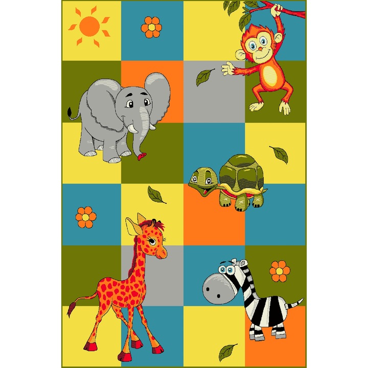 Covor Pentru Copii, Kolibri 11379-120, 200x300 cm, Multicolor, 2200 gr/mp