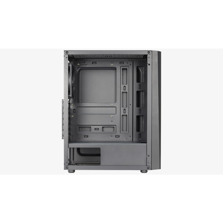 Кутия за компютър, Aerocool, Delta A-BK-v1, 188x420x310 mm, 2 x USB 2.0, 1 x USB 3.0, черен