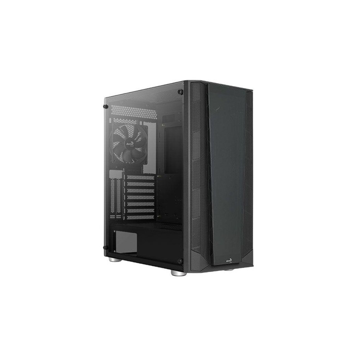 Carcasa Gaming Fornax 9000ARGB, 4 ventilatoare ARGB, 2xUSB 3.1, 1xUSB Type-C, ATX
