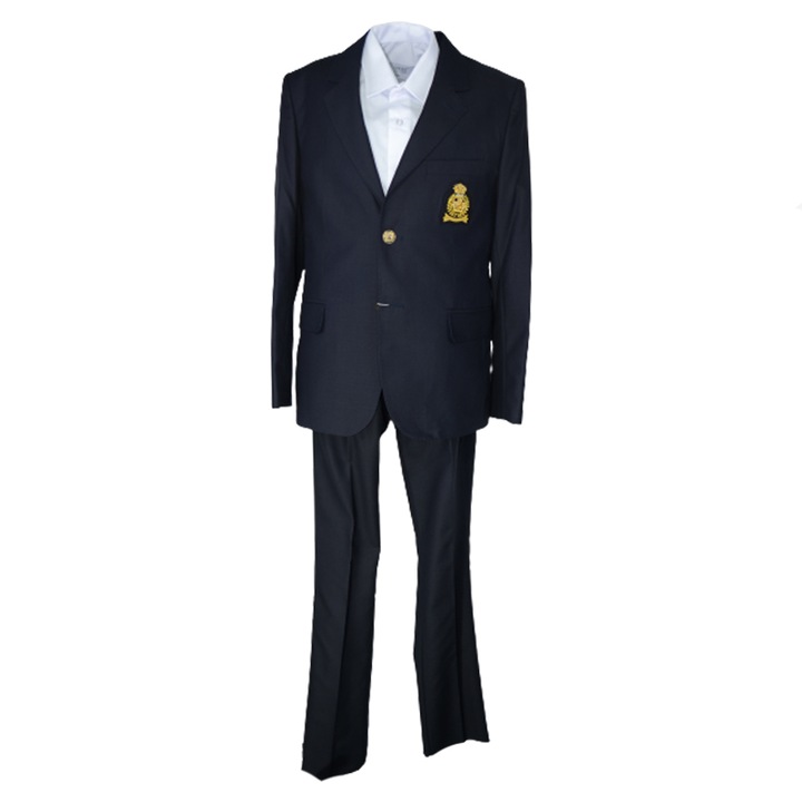 Costum elegant din 2 piese pentru baieti LA Kids 1184-128, Bleumarin 81108