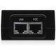 Адаптер PoE Ubiquiti POE-24-24W-G, 24VDC, 24W, Gigabit, предназначен за AF-5X, безопасно захранване, защита от пренапрежение и късо съединение, компактен и надежден за професионални безжични мрежи