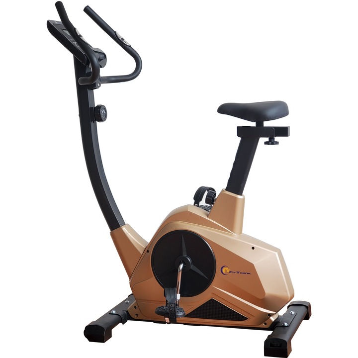 Bicicleta magnetica FitTronic 601B Gold - Apps Zwift, Kinomap and Fitshow