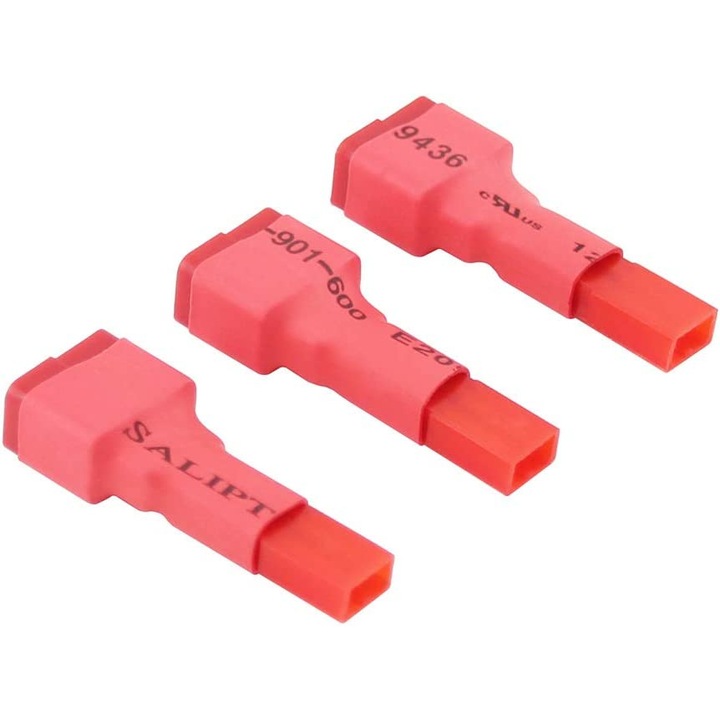 Set de 3 Adaptor T-Plug Deans JST RC