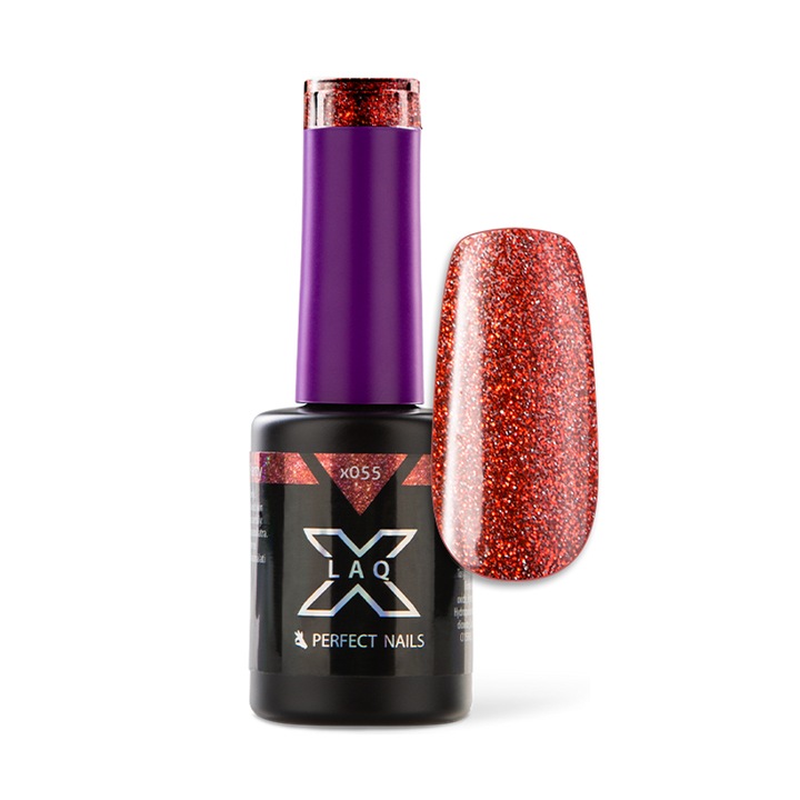 Perfect Nails LacGel LaQ X Gél Lakk 8ml - Pyjama Party X055 - Flash Reflect #2