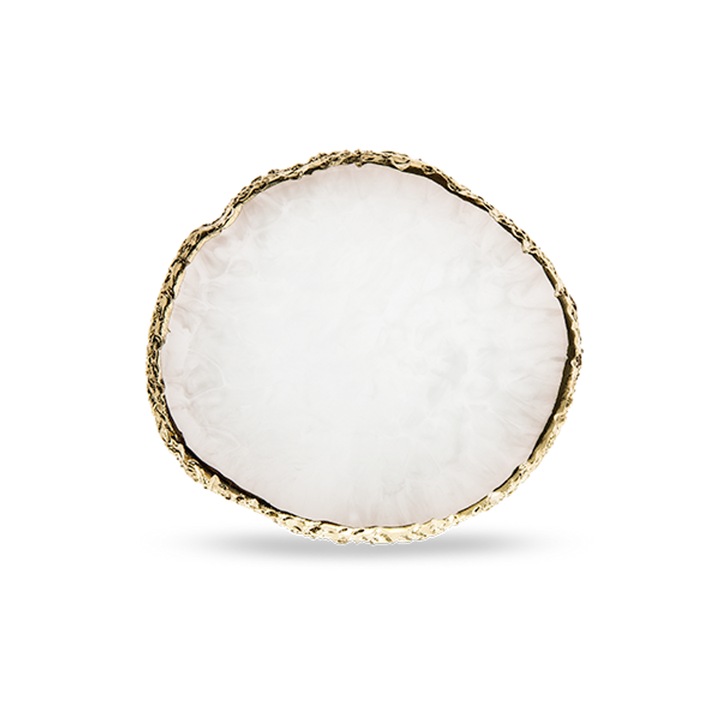 Perfect Nails Márvány Tiptartó - Fehér