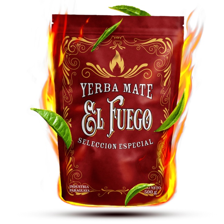 Ceai Yerba Mate, El Fuego Elaborada, Plante, 500g