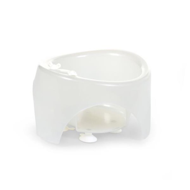 Scaun de baie bebe, Plastic, Childhome, 35 x 31 x 22 cm, Alb