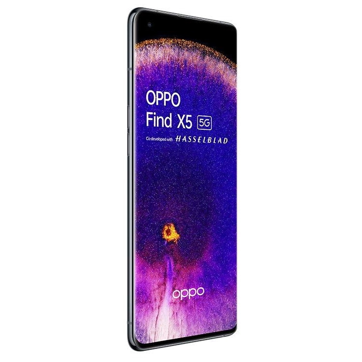 Telefon mobil OPPO Find X5, 5G, 256GB, 8GB RAM, Dual-Sim, Black