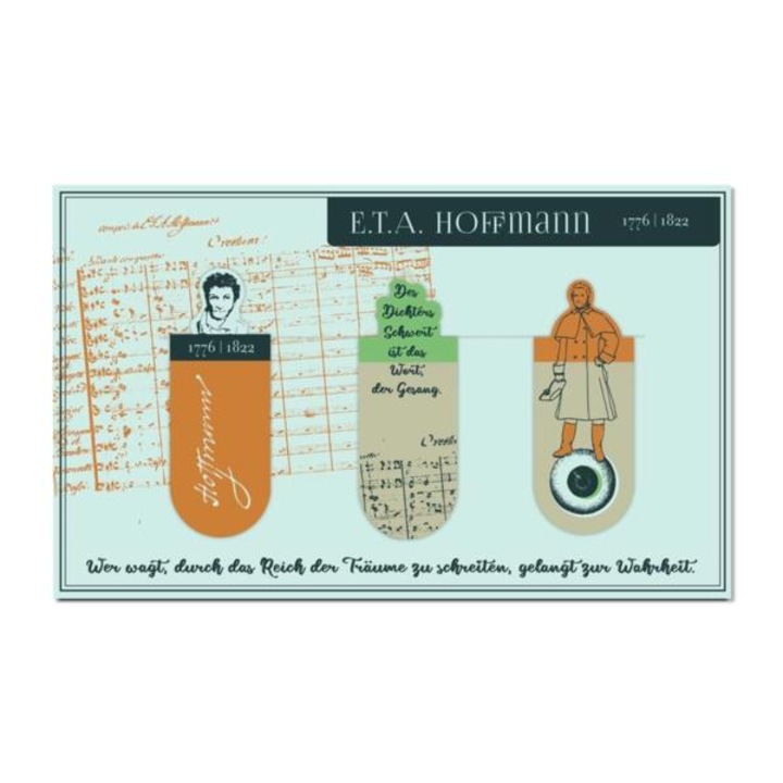 Set 3 x semne de carte, Moses, 5,5 x 2x 0,1 cm, Multicolor