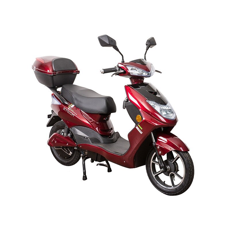 Trottinette électrique Adulte Pliable 500W - Autonomie 30km, Vitesse 25km/h, Pneus 8.5" Pleins, Frein Double, Application