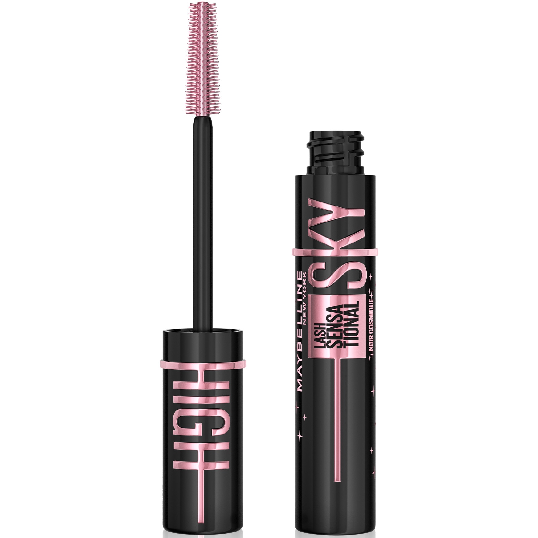 Mascara pentru alungire si volum Maybelline New York Lash Sensational Sky High Cosmic Black, 7.2 ml - eMAG.ro