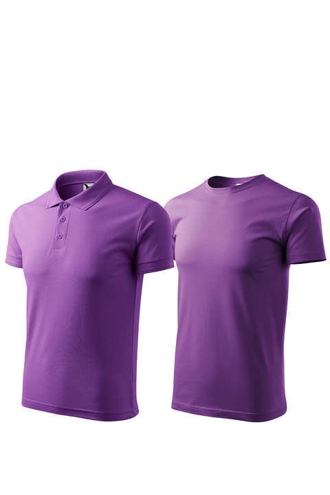 Set 2 tricouri de barbati, Malfini, Pique Basic, mix 2, Violet