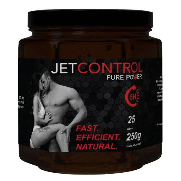 Miere Body Line JetControl Pure Power 5H, pentru ejaculare precoce, 250g