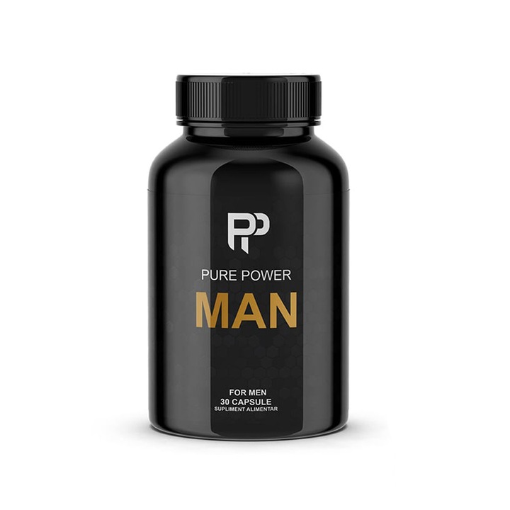 Capsule Body Line Pure Power MAN 36H, pentru potenta si erectii de durata, 30 cps