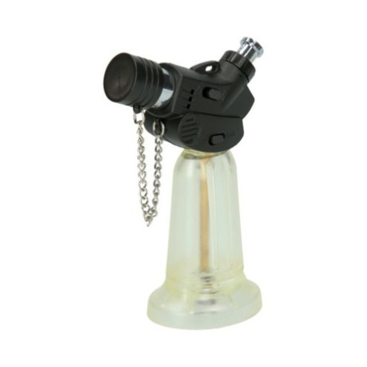 Mini aparat de lipit cu flacara Ks Tools 91529, lungime 80 mm, greutate 130 g, temperatura flacara 1300 Celsius