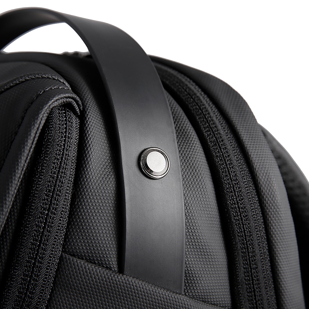Rucsac laptop 15.6 inch, unisex, rezistent la stropi de apa, buzunar antifurt, clapa magnetica, sistem fixare pe valiza, potrivit pentru calatorii, BANGE, BG2581, Negru