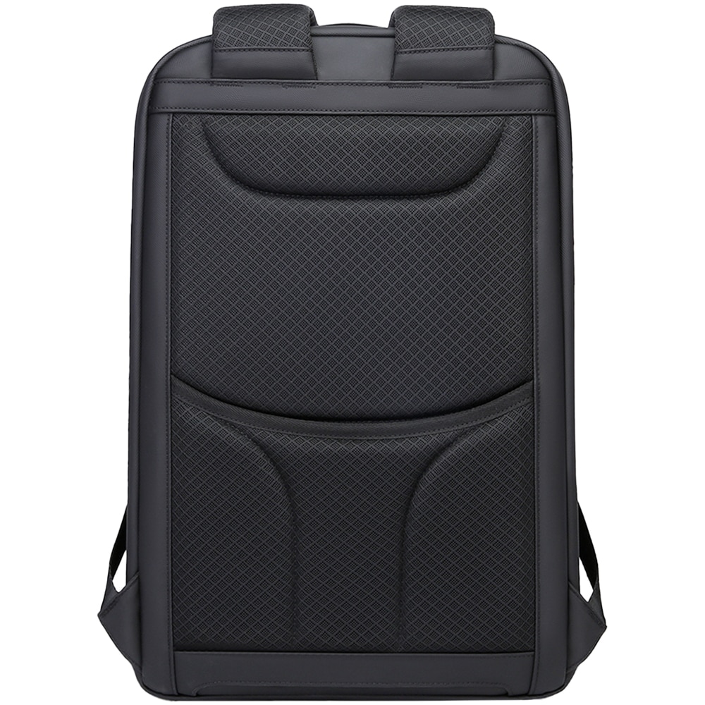 Rucsac laptop 15.6 inch, port USB, si USB-C, rezistent la stropi de apa, sistem fixare pe valiza, potrivit calatorii, BANGE, BG2517BK, Negru